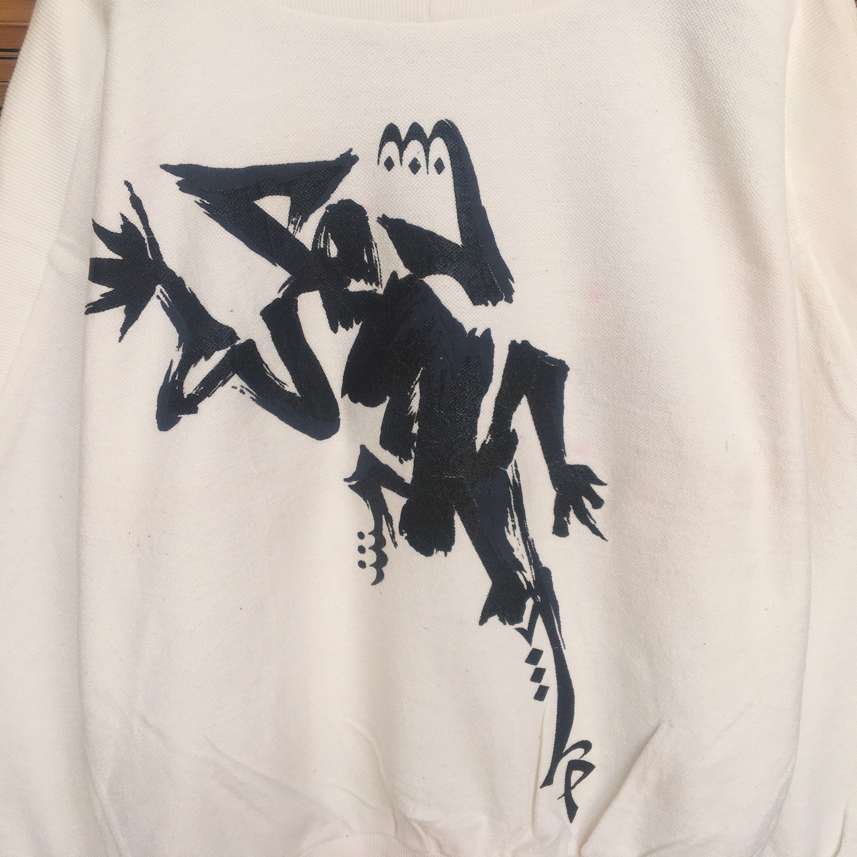 名作 80s 山本寛斎 KANSAI O2 切り替え スウェット シャツ Vintage 