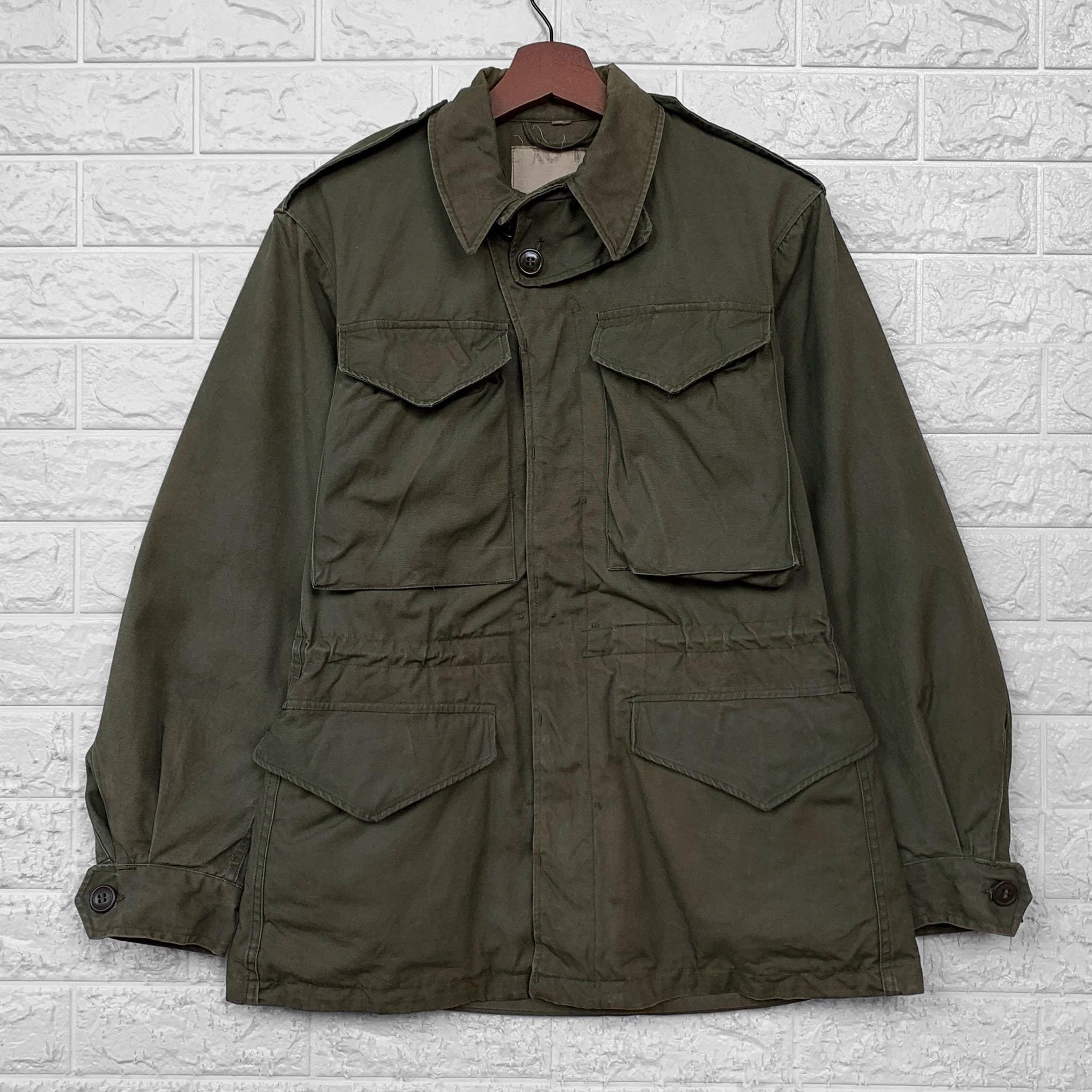 ジャケット・アウター 40s US ARMY M-43 FIELD JACKET 34S VINTAGE US ARMY M-1943 M43 FIELD JACKET 1940S WW2 SIZE 34R