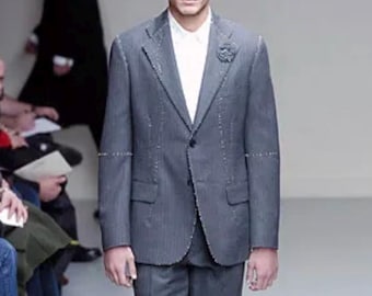 ISSEY MIYAKE Archive Vintage 2001 A/W Collection Wool Mesh