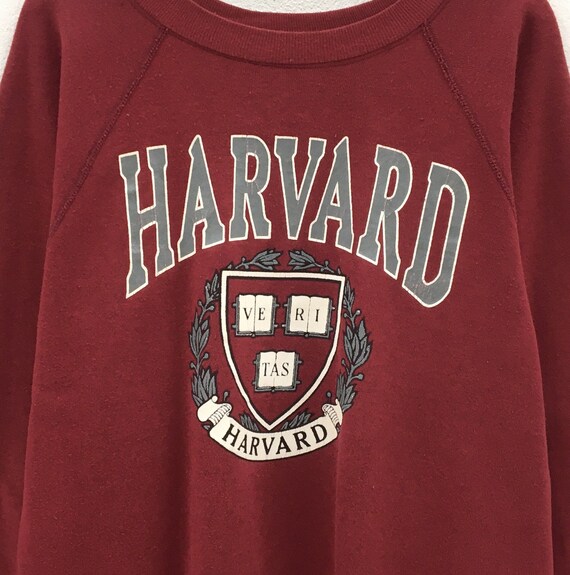 Rare! Vintage 80s University Of Harvard CrewNeck … - image 5