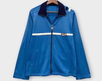 Vintage 80s Fila Bjorn Borg Tennis Track Top Jacket - Size (M) - Etsy