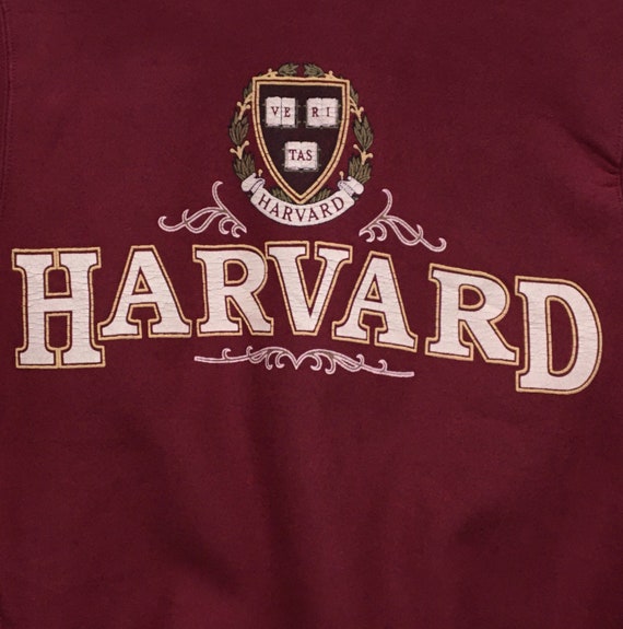 Rare! Vintage 90s University Of Harvard CrewNeck … - image 6