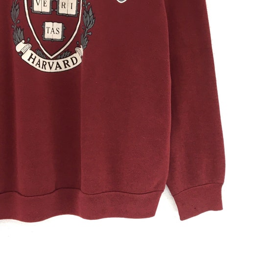 Rare! Vintage 80s University Of Harvard CrewNeck … - image 7