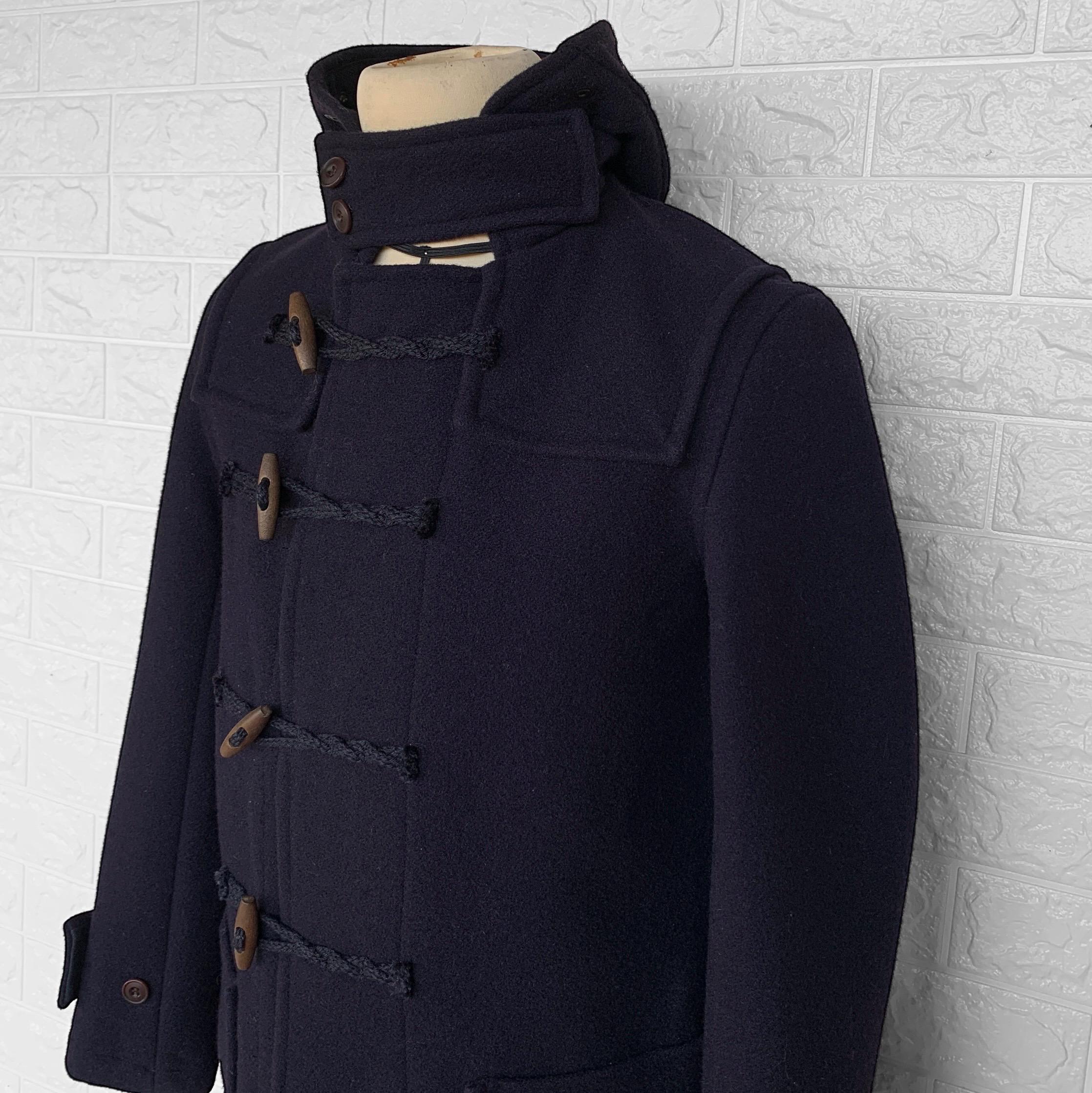 CDGH X Gloverall Duffle Coat Comme Des Garcons Homme Wool Hoodie