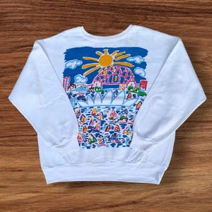Vintage 90s Ken Done Australia Pop Art Oversize T Shirt