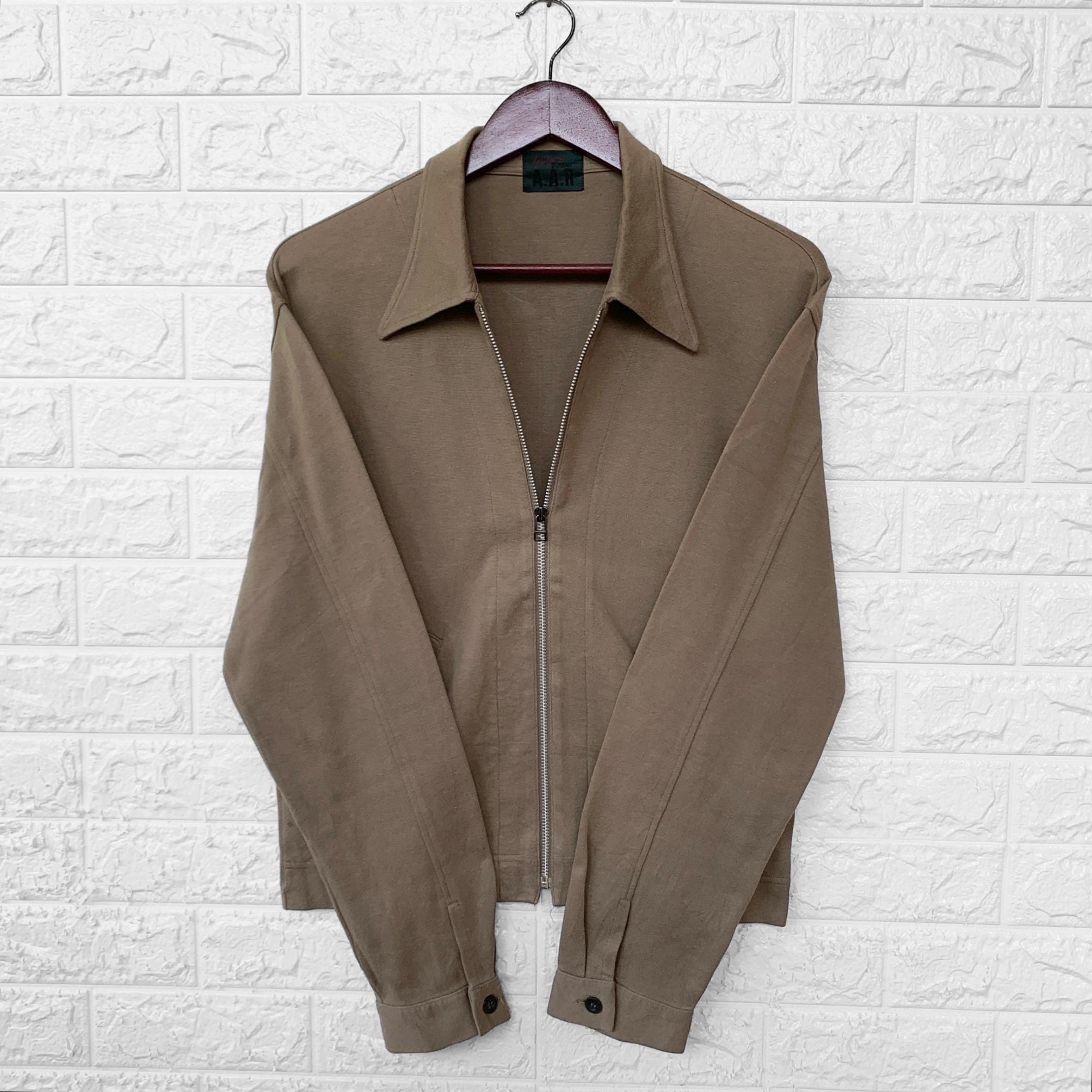 Vintage Yohji Yamamoto AAR Signature Cotton Zipper Jacket Vintage