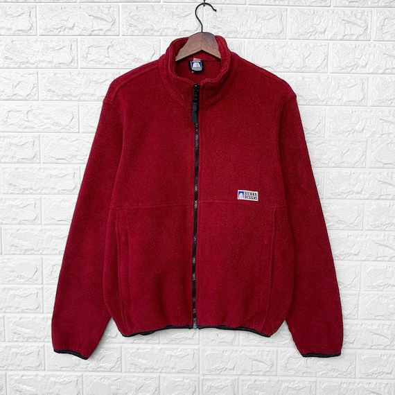 Sierra Designs, Vintage 1990s Sierra Designs Fleece Jacket Vintage outdoor jacket Made In Canada / M