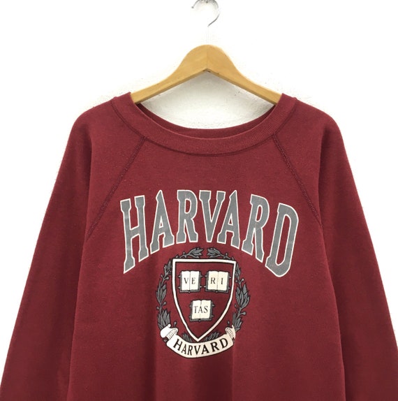 Rare! Vintage 80s University Of Harvard CrewNeck … - image 4