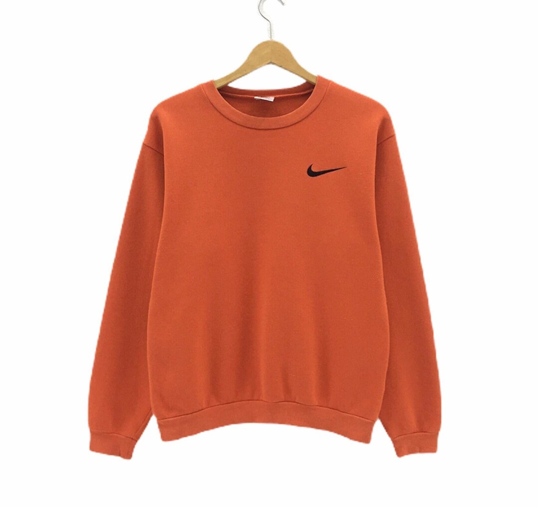 Vintage 90s NIKE Small Swoosh Crewneck Long Sleeve Sweatshirt