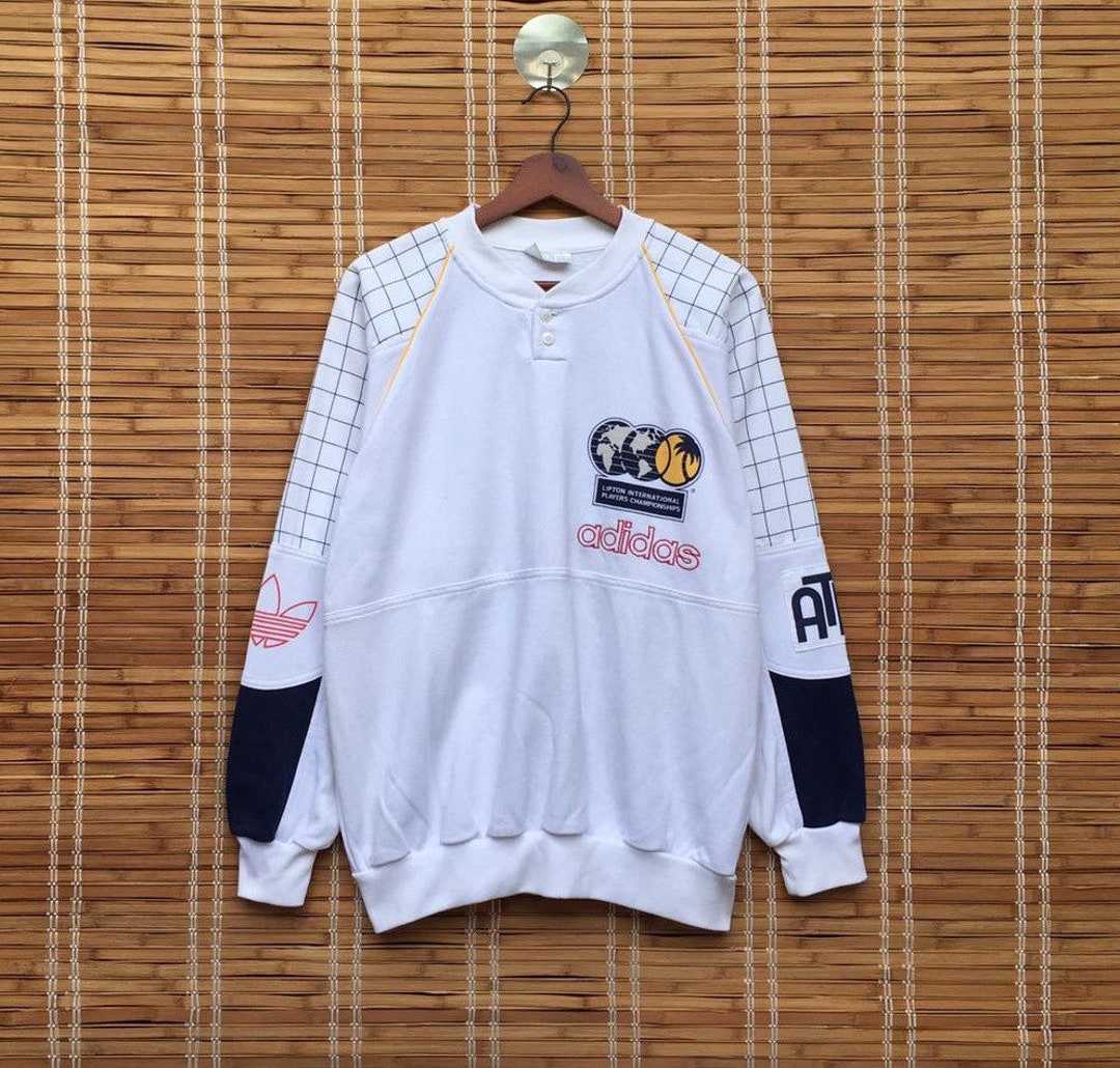 Vintage 90’s script Adidas long sleeve top main image 1