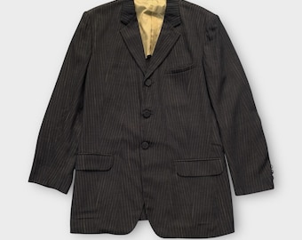Vintage 90s Jean Paul Gaultier Homme Black Three Button Suit W