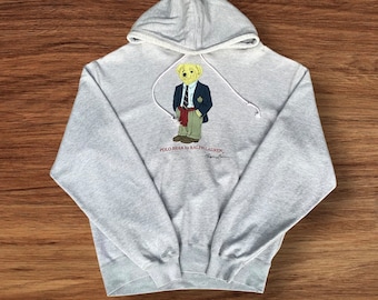 【希少品】90s’ POLO BEAR by RALPH LAUREN （L） RARE Vintage Polo Ralph Lauren 90s Hand Knit Red Bear