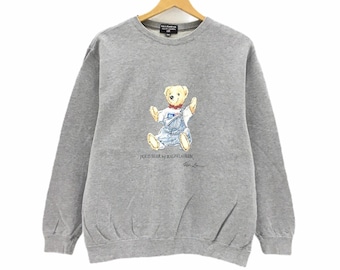 ヴィンテージ 90年代 POLO BEAR バスケットボール クルーネック 