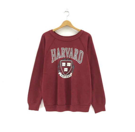 Rare! Vintage 80s University Of Harvard CrewNeck … - image 1