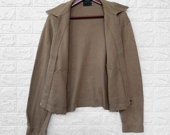 Vintage Yohji Yamamoto AAR Signature Cotton Zipper Jacket Vintage