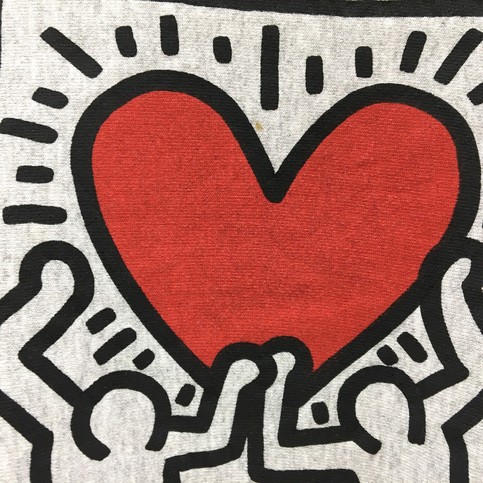 Rare Vintage 90s Keith Haring Love Crewneck Long Sleeve | Etsy