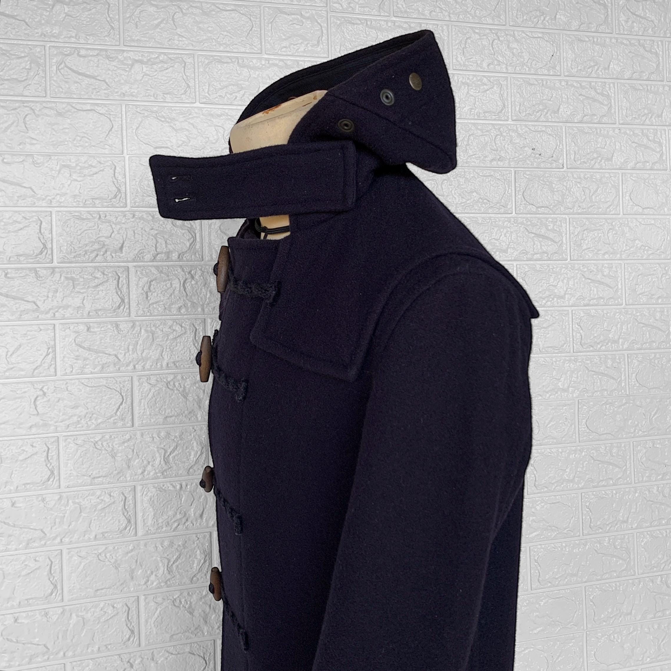 COMME des GARCONS HOMME◇×Gloverall/12AW/Pコート/ピーコート/S