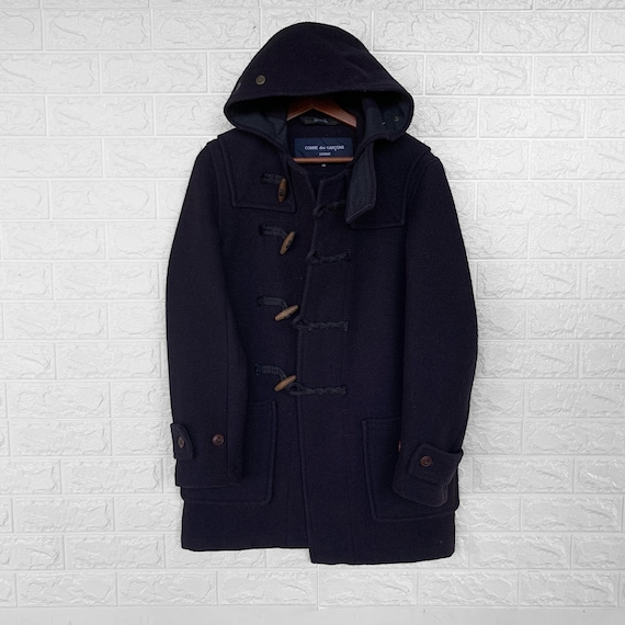 CDGH X Gloverall Duffle Coat Comme Des Garcons Homme Wool Hoodie
