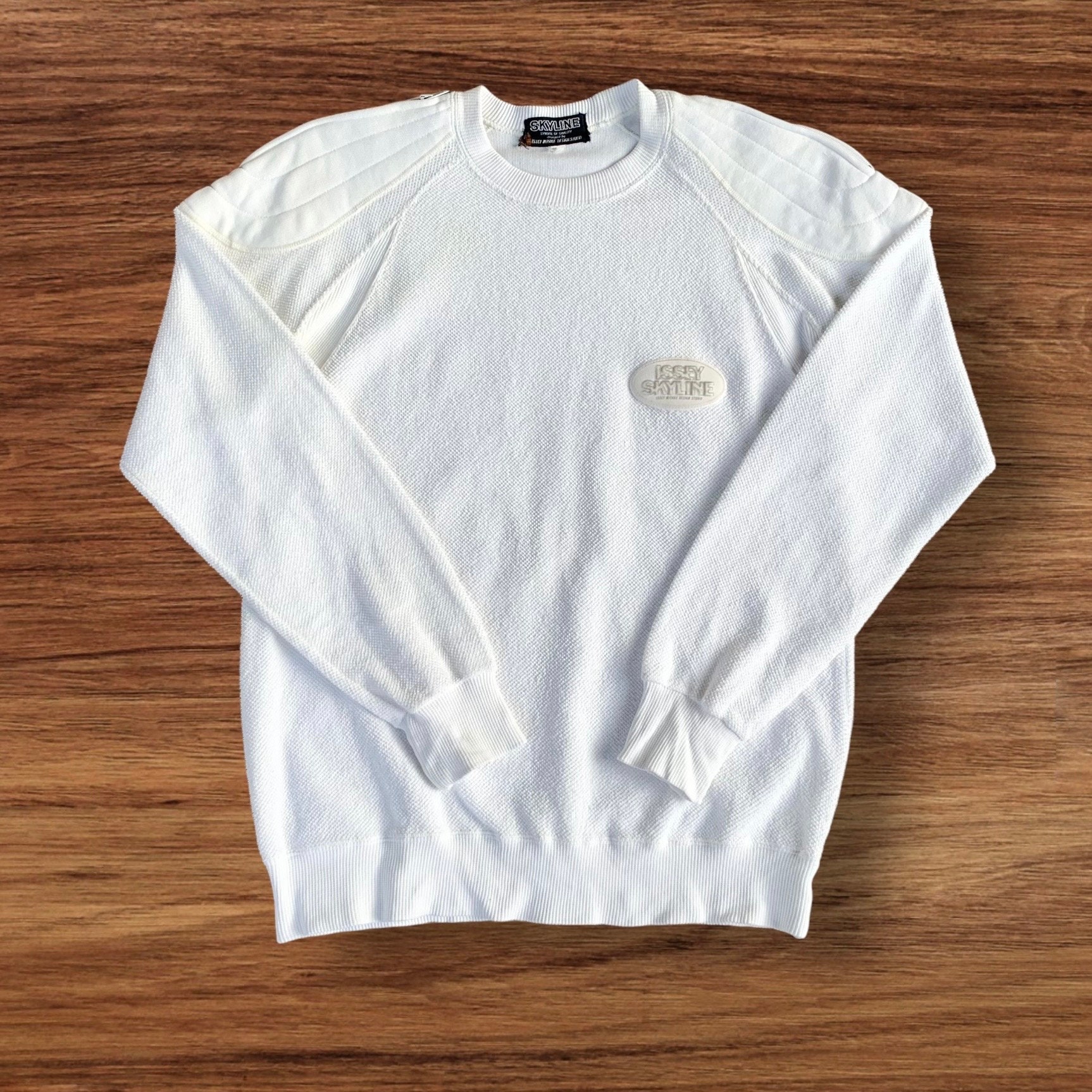 80's ISSEY SKYLINE グレー　プルオーバーシャツ 難あり il_fullxfull.5980491243_q8ew.jpg