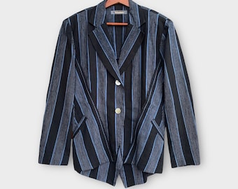 [Vintage] 90s asymmetry wool-Coat 日本製 F1090DD9-0C62-43C3-B661-