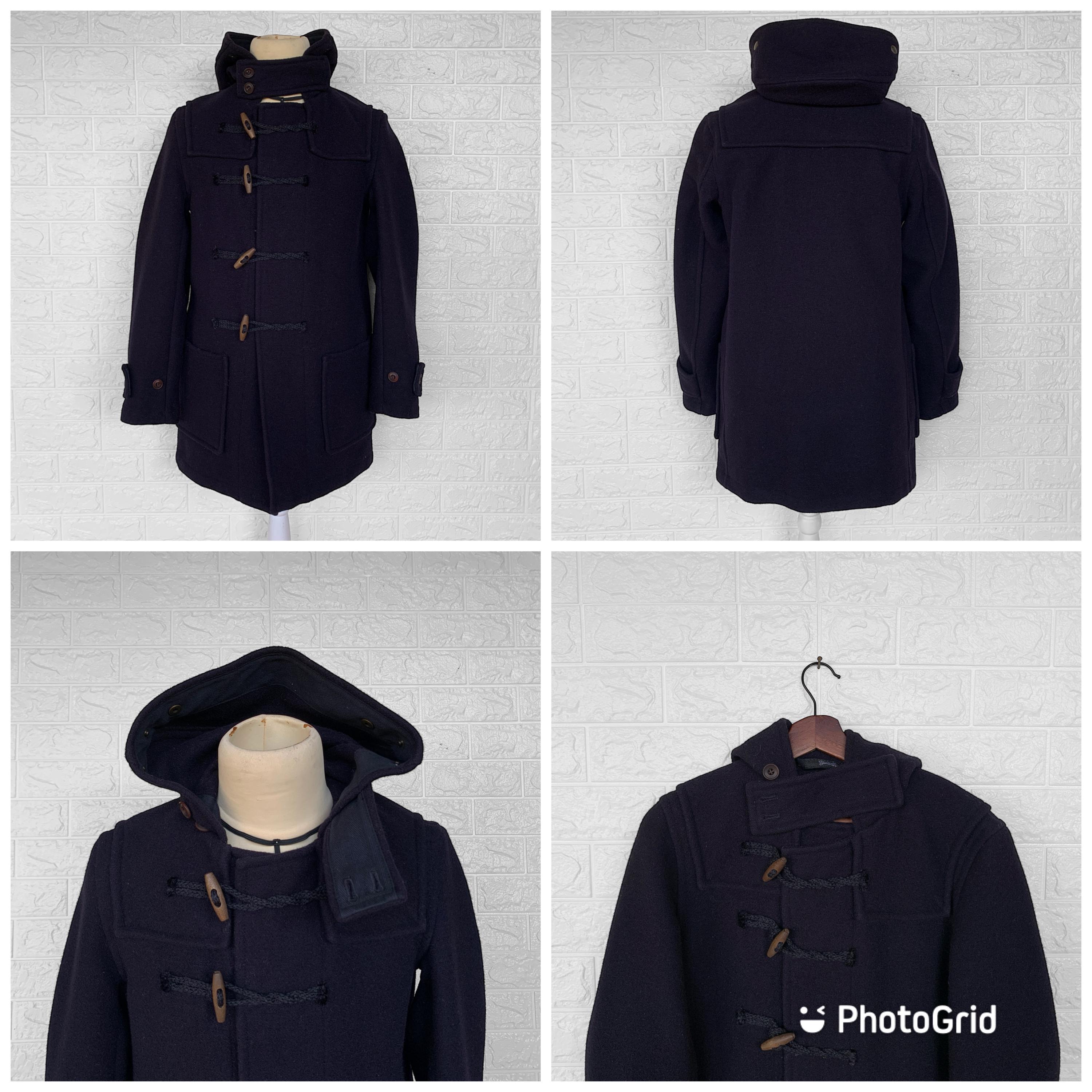 ジャケット・アウター GLOVERALL COMME des GARCONS duffle coat CDGH X Gloverall Duffle Coat Comme Des Garcons Homme Wool Hoodie