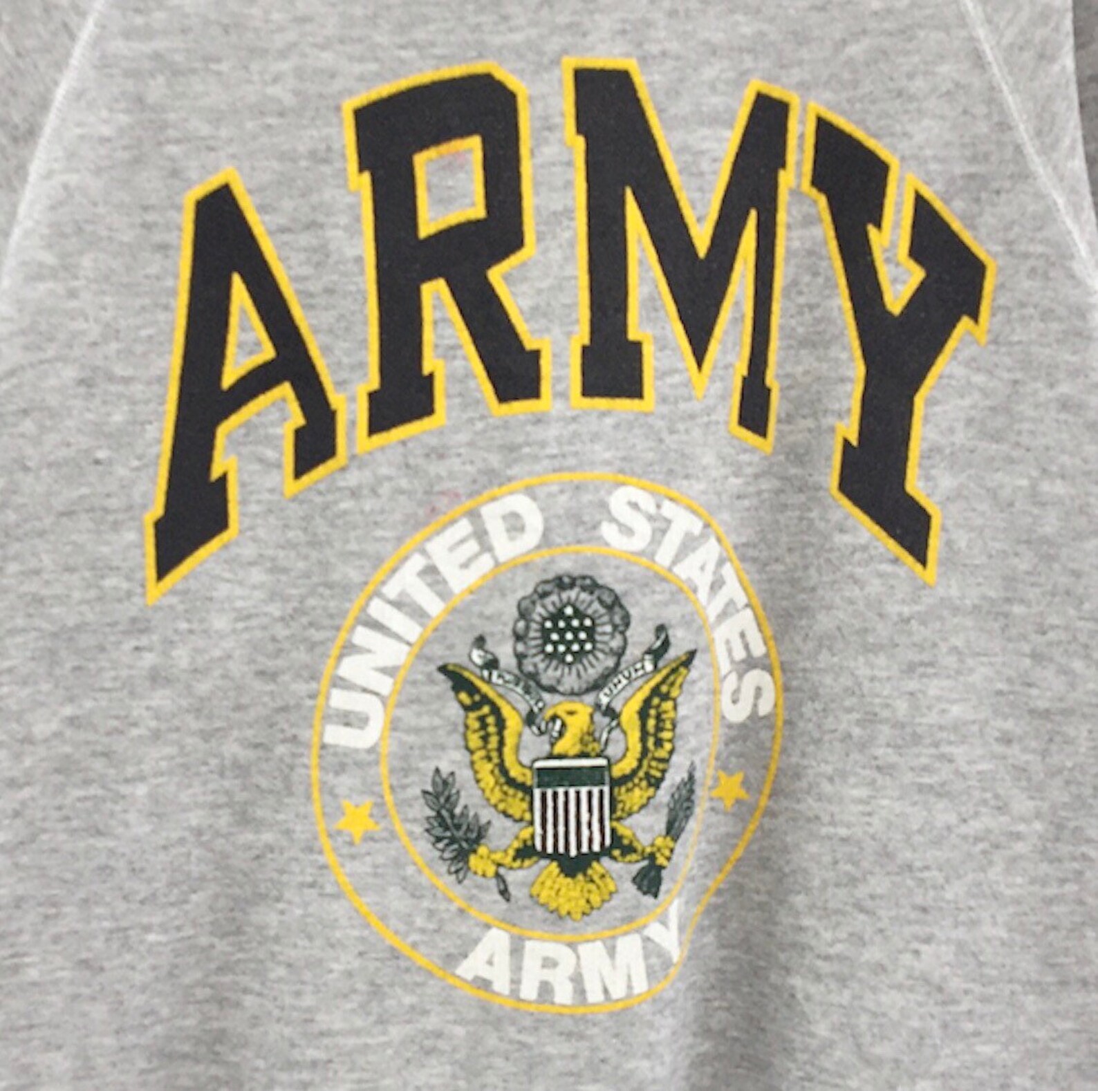 Rare Vintage 80s Army US Crewneck Long Sleeve Sweatshirt Etsy