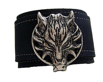 Bracelet Fenriswolf wrap band cuir bracelet XXL