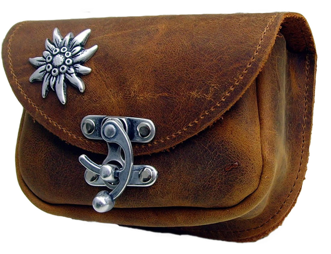 Belt Bag Leather Edelweiss Fanny Pack