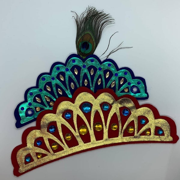 Radha Krishna Mukuts/Crowns