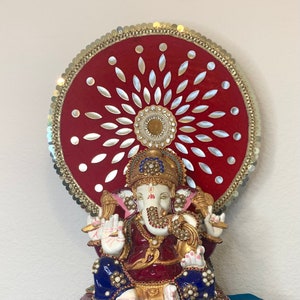 Ganesha/Mandir Backdrop-Rotating