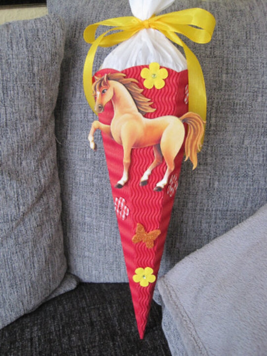 Bolsa Escolar De 2 Compartimentos Cybel Caballo Unicornio