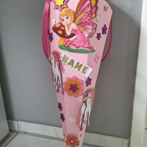 School cone/candy cone "Unicorn" - various colors & designs (ready-made or as a craft kit) image 9