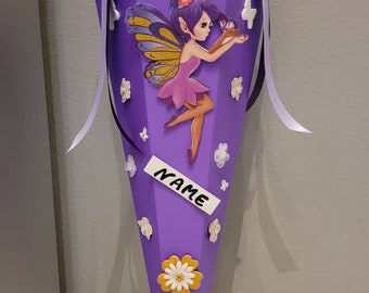 School cone "Fairy" - different colors (finished or as a craft set)