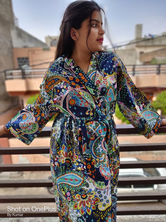 Indian Cotton Natural Women Long 