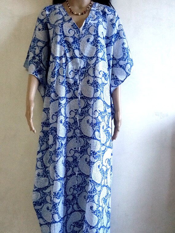 kaftan cotton full length