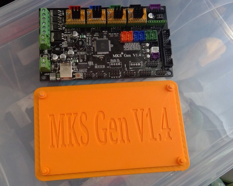 MKS Gen V1.4 3D Printer Board Mount