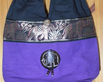 Elephant, shoulder bag, shopping bag-3729