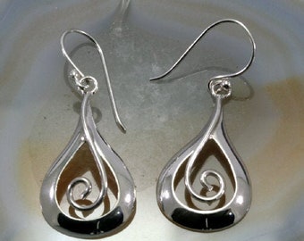 Drops, Earrings, 925 Sterling Silver