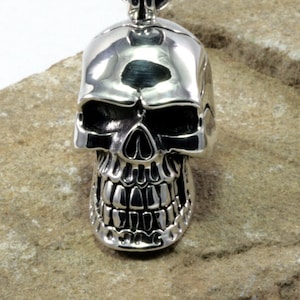 Skull, skull, pendant, 925 sterling silver