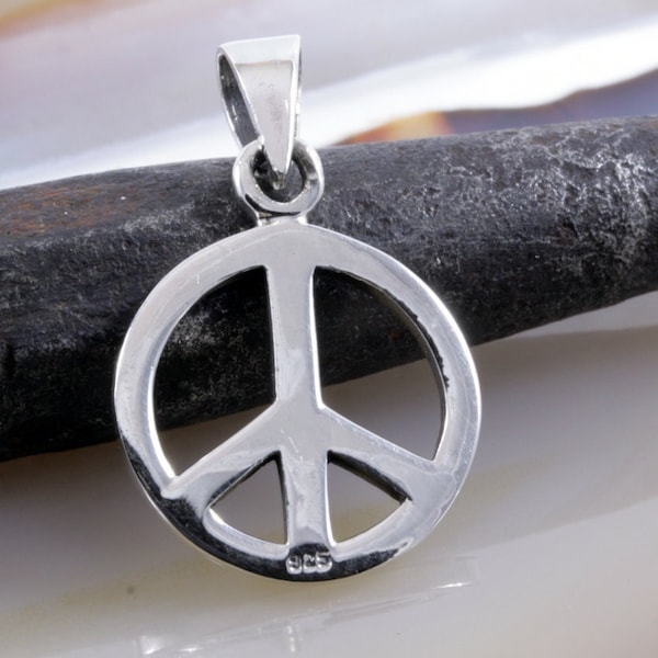 Peace, Anhänger, 925 Sterling Silber