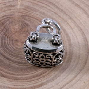 Handbag, pendant, 925 sterling silver