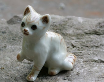 Katze, Miniatur, Porzellan