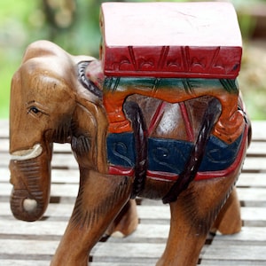 elephant, wood
