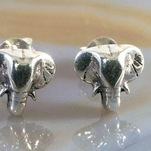 Elefant, Ohrstecker, 925 Sterling Silber