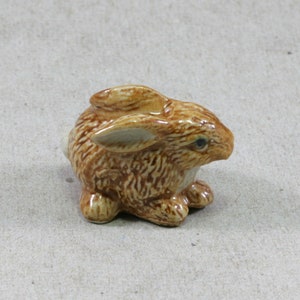 Rabbit, miniature, porcelain