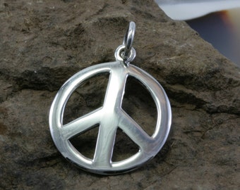 Peace, Pendant, 925 Sterling Silver