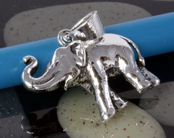 Elefant ,Anhänger, 925 Sterling Silber