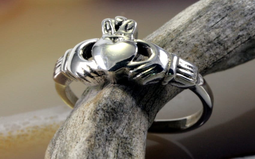 Herz ring silber