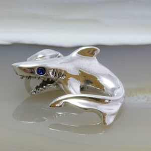 Shark, shark, pendant, 925 Sterling Silver