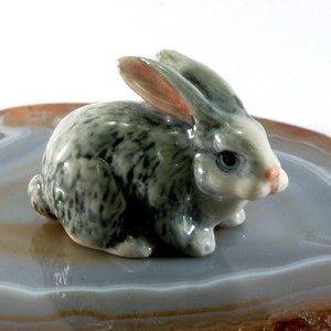 Rabbit, Miniature, Porcelain